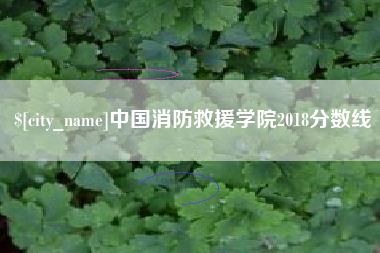 苍南中国消防救援学院2018分数线