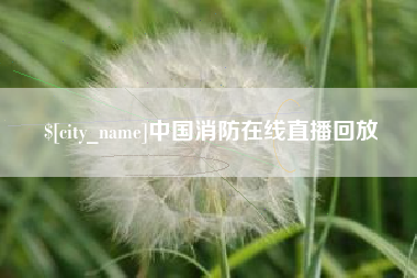 苍南中国消防在线直播回放