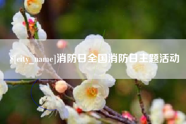 苍南消防日全国消防日主题活动