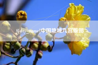 苍南中国地域九宫版图