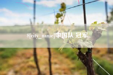 苍南中国队 冠军