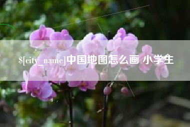 苍南中国地图怎么画 小学生