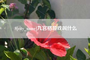 苍南九宫格游戏叫什么