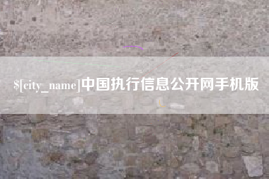 苍南中国执行信息公开网手机版