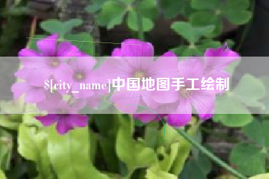 苍南中国地图手工绘制