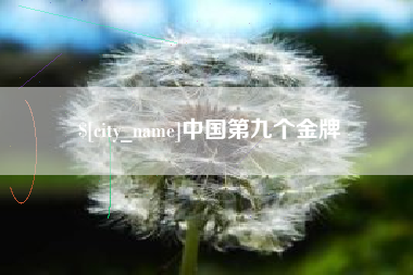 苍南中国第九个金牌