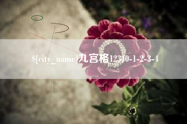 苍南九宫格12340-1-2-3-4