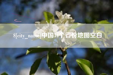 苍南中国34个省份地图空白