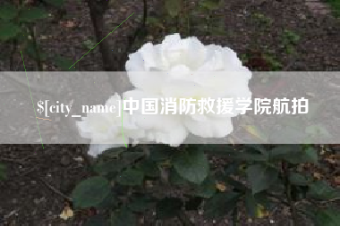苍南中国消防救援学院航拍