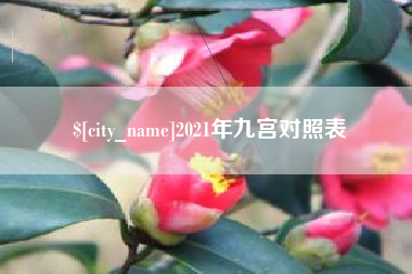 苍南2021年九宫对照表