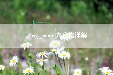 苍南九宫格详解