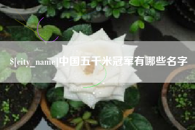 苍南中国五千米冠军有哪些名字