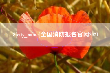 苍南全国消防报名官网2021